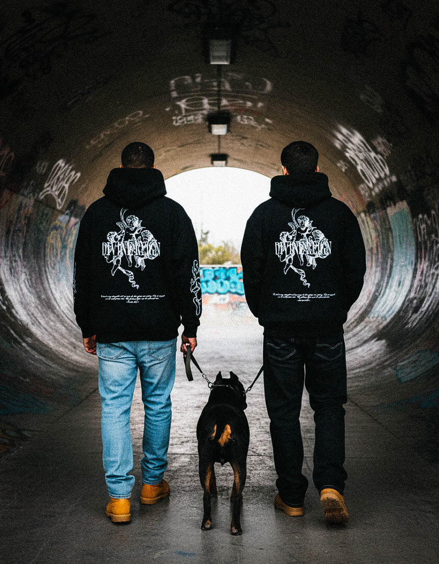 THE EXODUS HOODIE - BLACK
